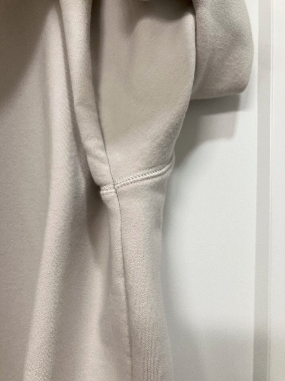Brochu Walker Mallo Sweatshirt Oyster French Terry Crewneck Loungewear Small - Picture 6 of 7